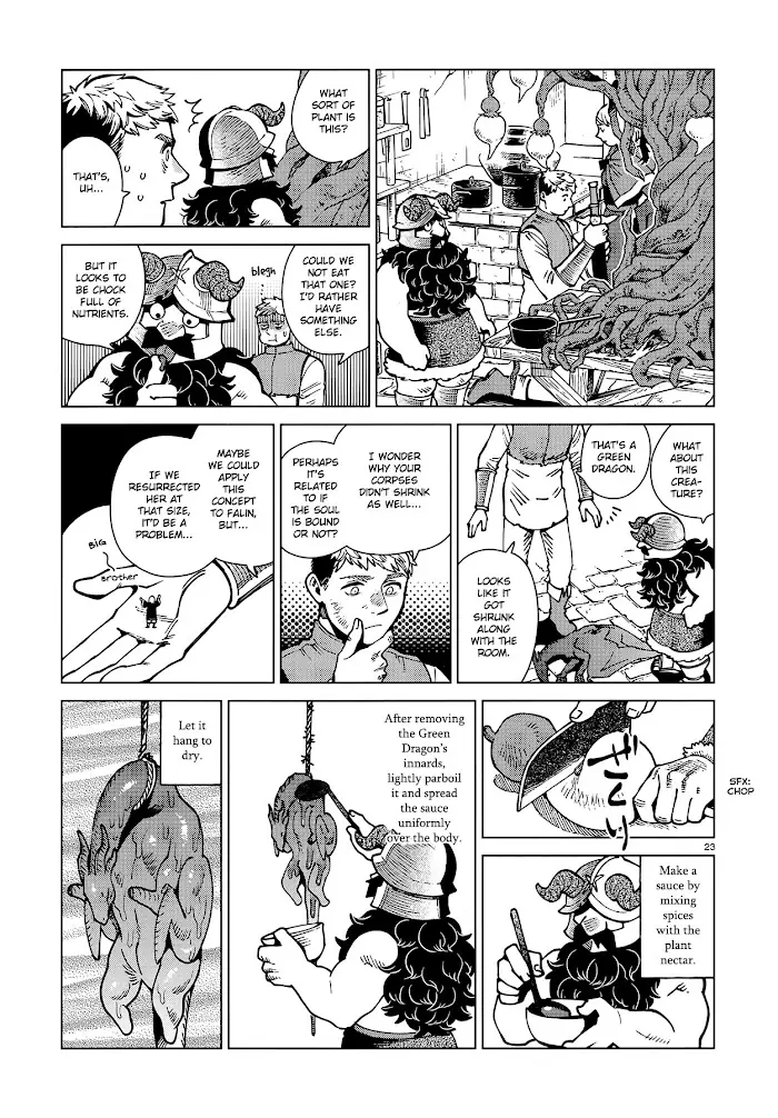 Delicious in Dungeon Chapter 72 image 23_optimized
